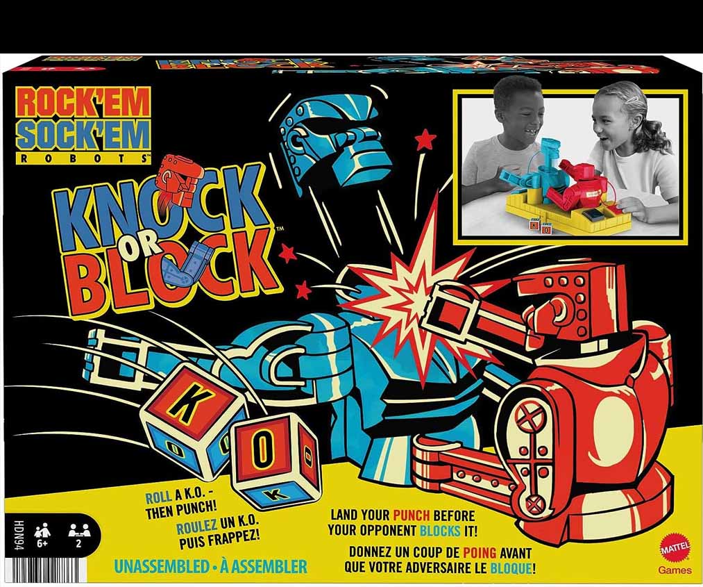 Knock or Block rock em sock em robots