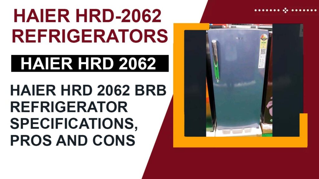 Haier HRD-2062--BRB-